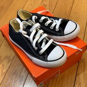 Kids Black and White Sneakers